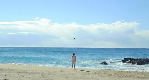 感受大海的时刻,海浪轻抚心灵的瞬间